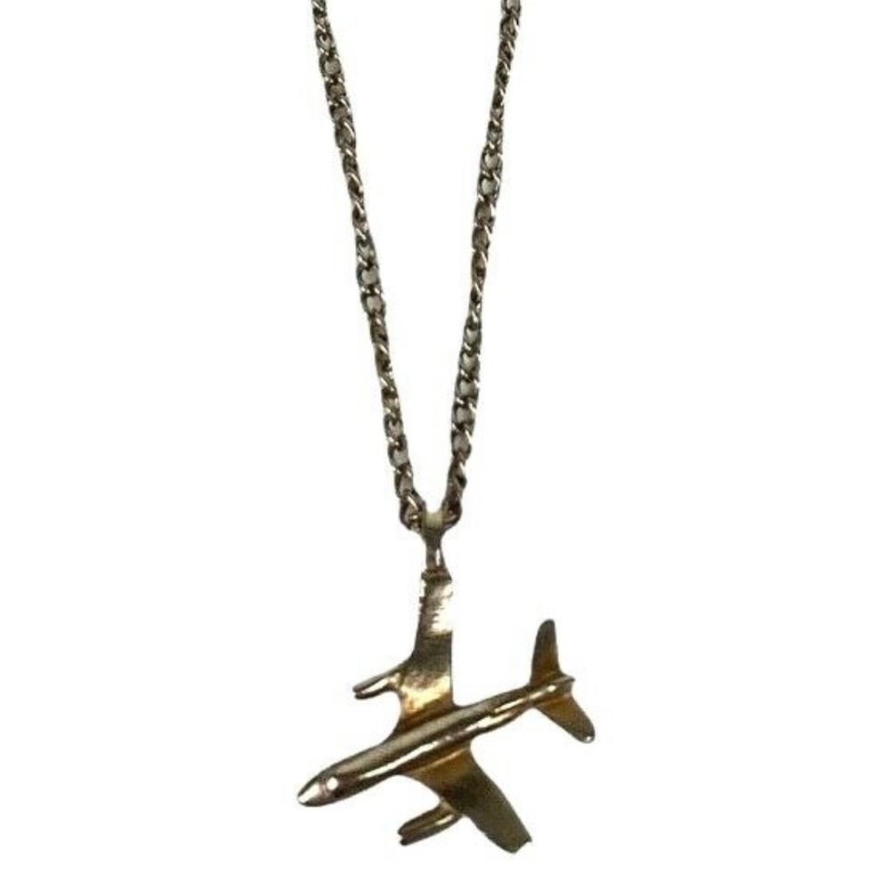 Vintage Pierre Cardin Tie Chain Airplane - Picture 3 of 3